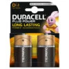 Duracell Plus Power D Alkaline Batterijen - 2 Stuks -Poppen Speelgoed Winkel 1018634