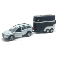 Kids Globe Traffic Volvo XC90 Auto Met Paardentrailer -Poppen Speelgoed Winkel 1111638 9424163c