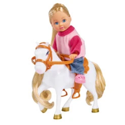 SIMBA Evi Love Jeep Met Paardentrailer -Poppen Speelgoed Winkel 1122910 35d305a6