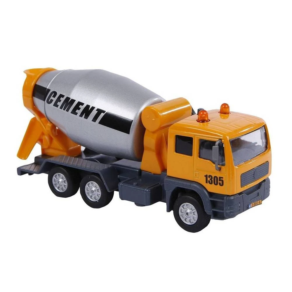 Kids Globe Traffic Betonmixer Die-cast Pullback 4 Kids Globe Traffic Betonmixer Die-cast Pullback - Afbeelding 2