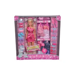 SIMBA Steffi Mega Fashion Set Pop + Kleding 45-delig -Poppen Speelgoed Winkel 1251887 18c0905e