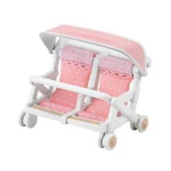Sylvanian Families Dubbele Kinderwagen 4533 -Poppen Speelgoed Winkel 1353817 002