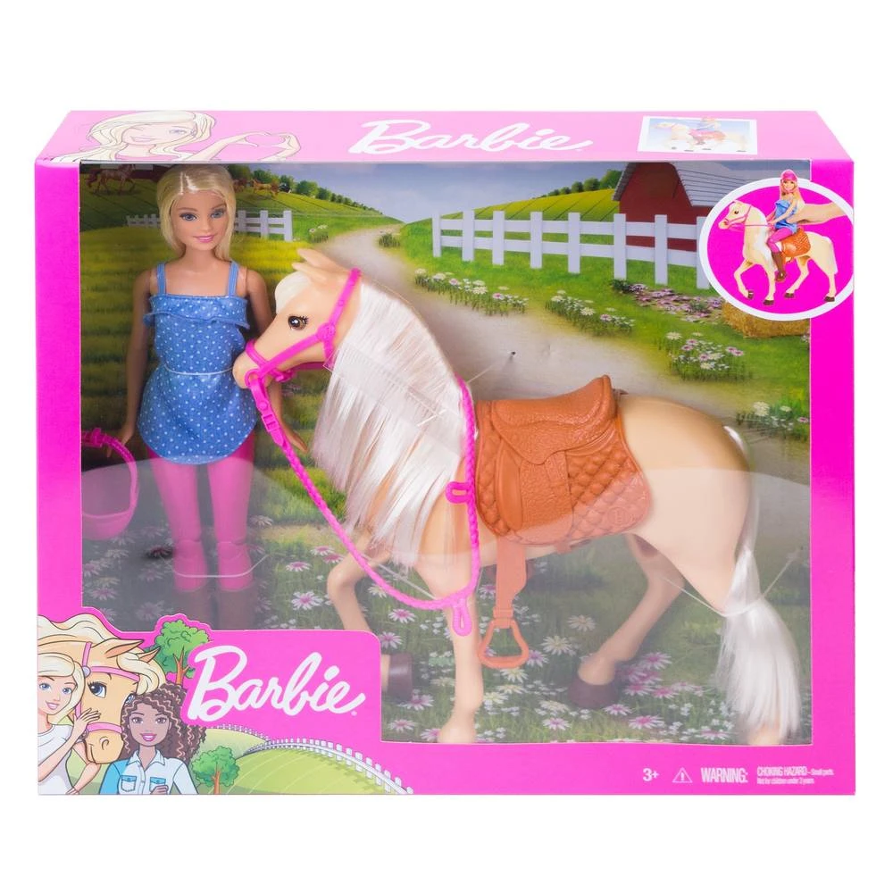 Barbie Speelset Met Paard 6 Barbie Speelset Met Paard - Afbeelding 4
