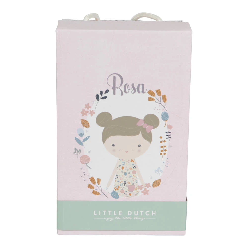 Little Dutch Knuffelpop Rosa - 35 Cm 8 Little Dutch Knuffelpop Rosa - 35 Cm - Afbeelding 6