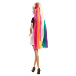 Barbie Mannequinpop Regenboog Glitterhaar -Poppen Speelgoed Winkel 1974996 b7208b33