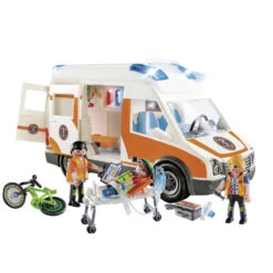 PLAYMOBIL City Life Ambulance Met Zwaailicht 70049 -Poppen Speelgoed Winkel 1975693 7425e2e5