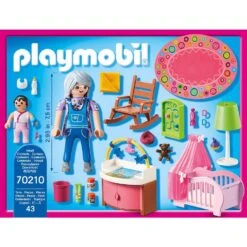 PLAYMOBIL Dollhouse Babykamer 70210 -Poppen Speelgoed Winkel 1977360 06085590