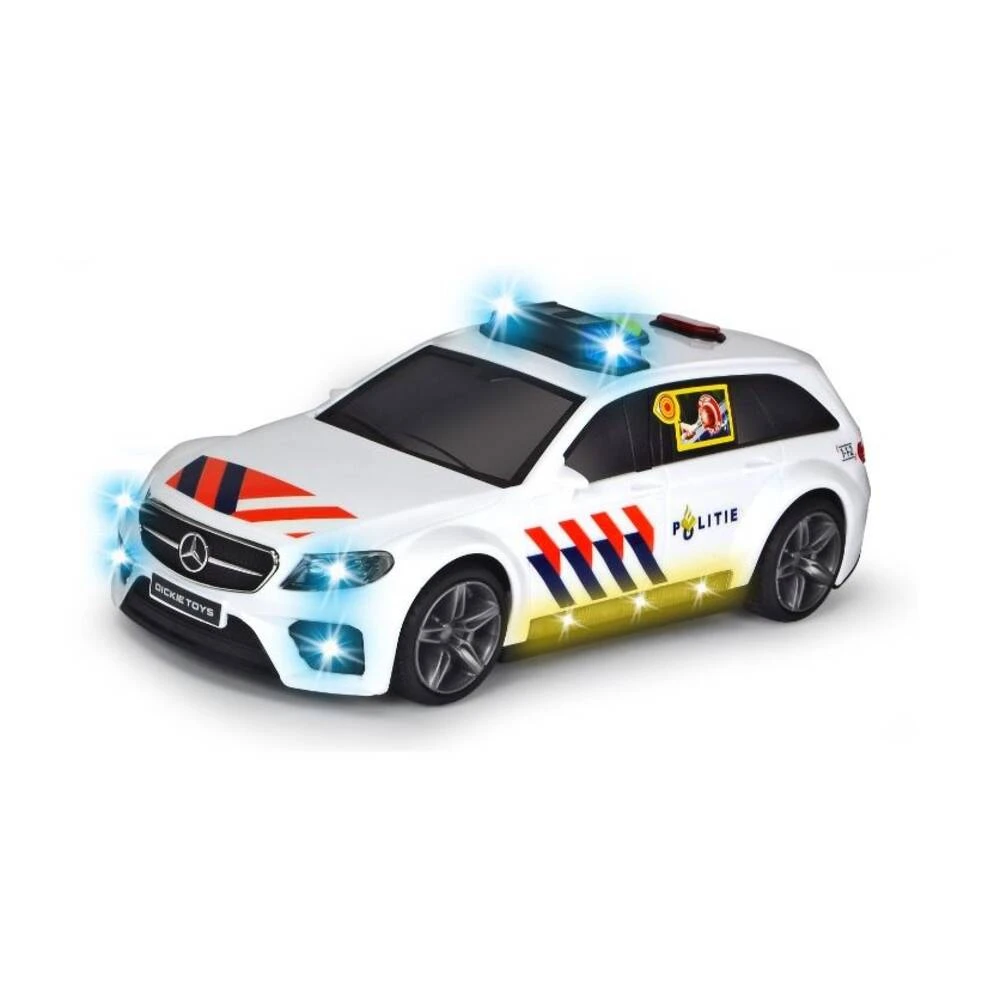 Dickie Toys Politieauto Mercedes-AMG E43 4 Dickie Toys Politieauto Mercedes-AMG E43 - Afbeelding 2