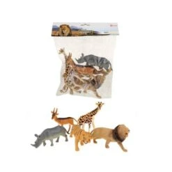 No Brand Animal World Wilde Dieren In Zak 5-delig -Poppen Speelgoed Winkel 1979117 e0535e7d
