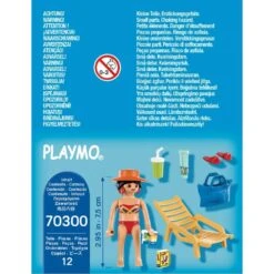 PLAYMOBIL SpecialPLUS Vakantieganger Met Strandstoel 70300 -Poppen Speelgoed Winkel 1980434 2d416163