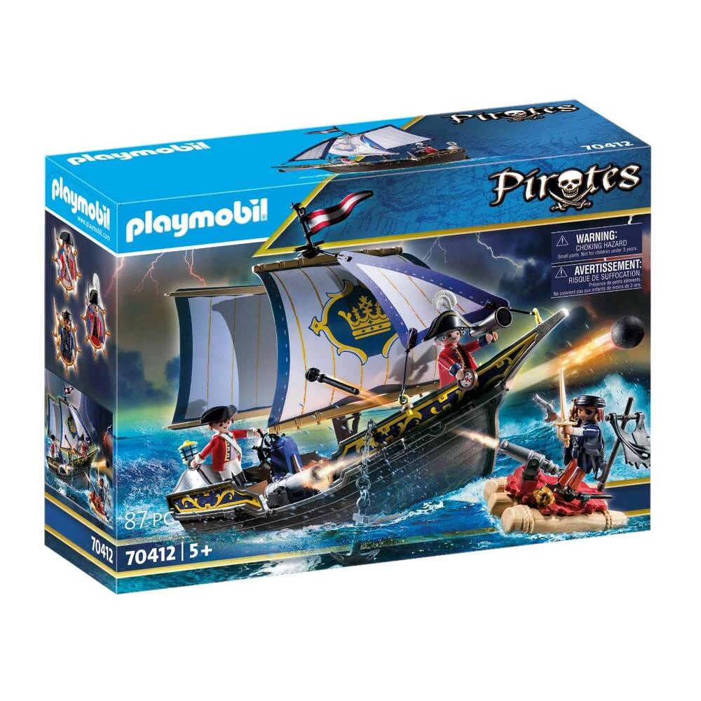 PLAYMOBIL Pirates Zeilschip Van De Soldaten 70412 3 PLAYMOBIL Pirates Zeilschip Van De Soldaten 70412