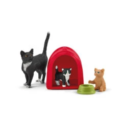 Schleich FARM WORLD Speeltijd Voor Schattige Katten 42501 -Poppen Speelgoed Winkel 1982175 68010a5d