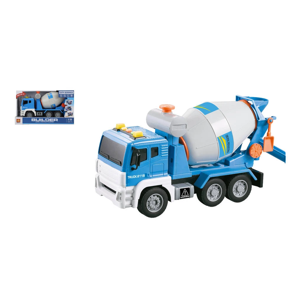 No Brand Bouwvoertuig Met Licht En Geluid - 1:12 4 No Brand Bouwvoertuig Met Licht En Geluid - 1:12 - Afbeelding 2