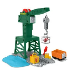 MATTEL Thomas & Friends TrackMaster Cranky De Hijskraan Speelset -Poppen Speelgoed Winkel 1983704 7537db82
