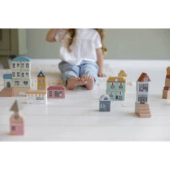 Little Dutch Little Railway Collection Blokkenstad 50-delig -Poppen Speelgoed Winkel 1983922 d1a99829