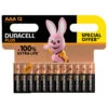 Duracell Alka Plus AAA-batterijen Set 12-delig -Poppen Speelgoed Winkel 1984268 1ee21783