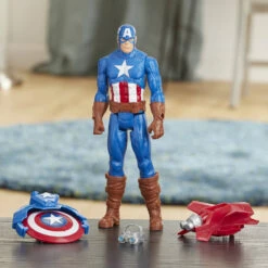 Hasbro Marvel Avengers Titan Heroes Speelfigurenset Captain America -Poppen Speelgoed Winkel 1984570 3f2e1adb