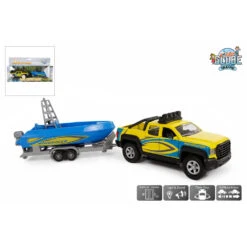 Kids Globe Terreinwagen Met Trailer -Poppen Speelgoed Winkel 1984955 4c33df8c