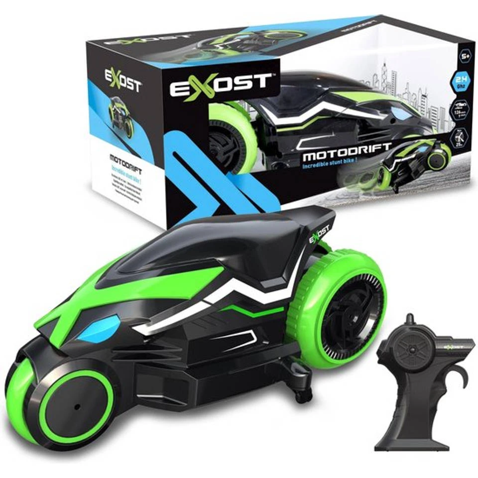No Brand Exost Op Afstand Bestuurbare Motodrift Stuntmotor - 1:12 5 No Brand Exost Op Afstand Bestuurbare Motodrift Stuntmotor - 1:12 - Afbeelding 3