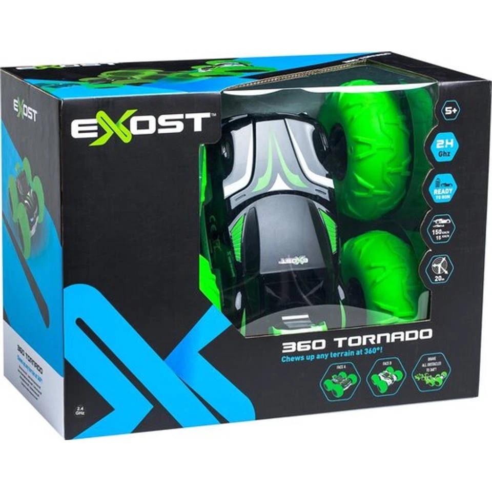 No Brand Exost Op Afstand Bestuurbare 360 Tornado Stuntauto - 1:10 4 No Brand Exost Op Afstand Bestuurbare 360 Tornado Stuntauto - 1:10 - Afbeelding 2