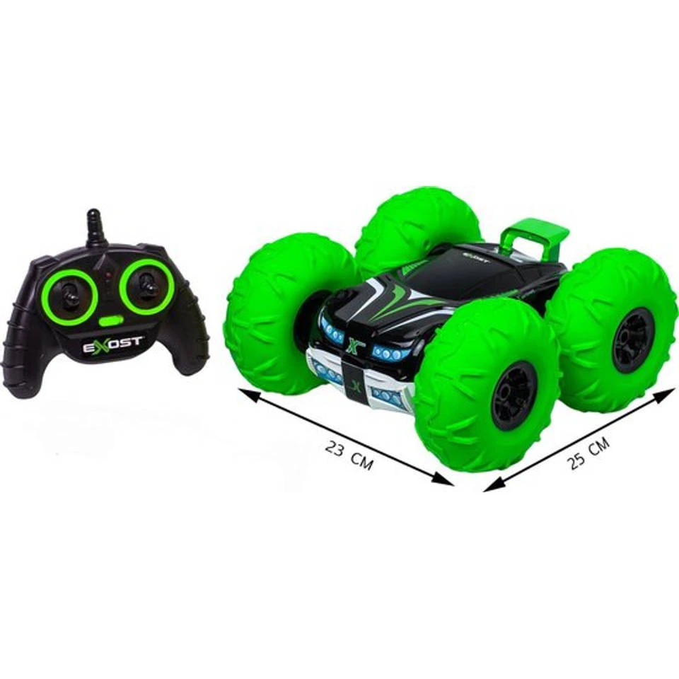 No Brand Exost Op Afstand Bestuurbare 360 Tornado Stuntauto - 1:10 5 No Brand Exost Op Afstand Bestuurbare 360 Tornado Stuntauto - 1:10 - Afbeelding 3