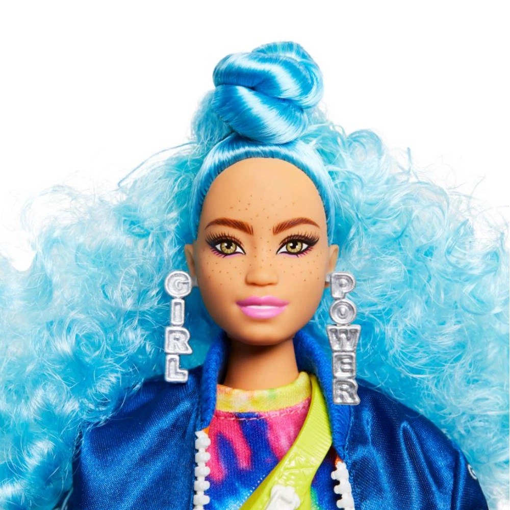Barbie Extra Pop Met Blauw Haar 7 Barbie Extra Pop Met Blauw Haar - Afbeelding 5