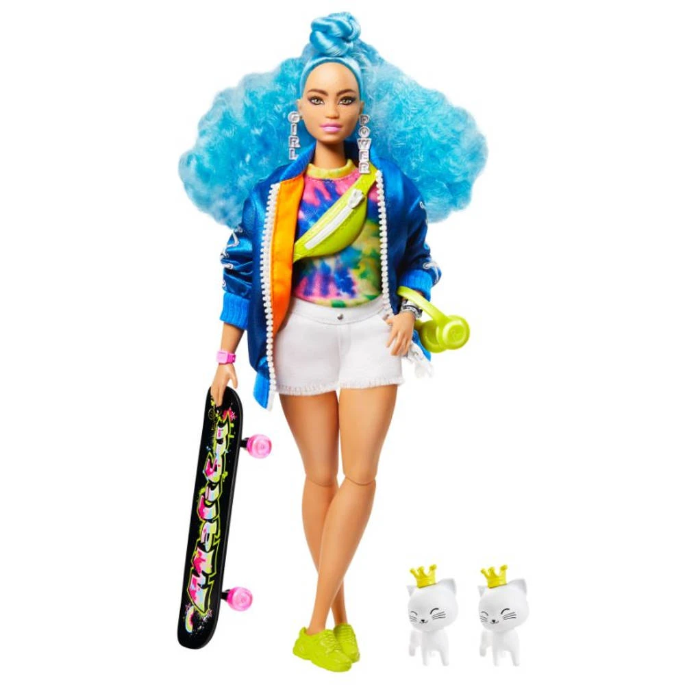 Barbie Extra Pop Met Blauw Haar 3 Barbie Extra Pop Met Blauw Haar