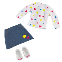 Poppenkleding Hartjes T-shirt En Rokje 11 Poppenkleding Hartjes T-shirt En Rokje -Poppen Speelgoed Winkel 1987017 654a3b6a