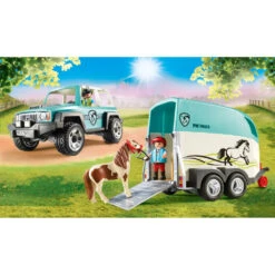 PLAYMOBIL Country Auto Met Aanhanger 70511 -Poppen Speelgoed Winkel 1987154 6369b25e