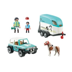PLAYMOBIL Country Auto Met Aanhanger 70511 -Poppen Speelgoed Winkel 1987154 6dac3d93