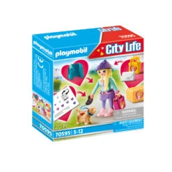 PLAYMOBIL City Life Modemeisje Met Hond 70595 -Poppen Speelgoed Winkel 1987178 20753b38