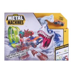 No Brand Zuru Metal Machines Shark Attack Building Racebaanset
