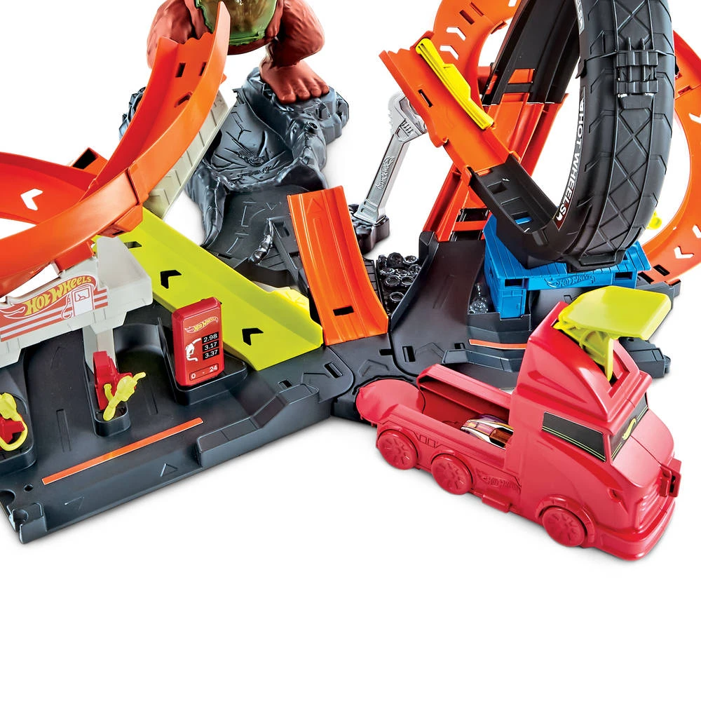 Hot Wheels Giftige Gorilla Aanval Speelset 6 Hot Wheels Giftige Gorilla Aanval Speelset - Afbeelding 4