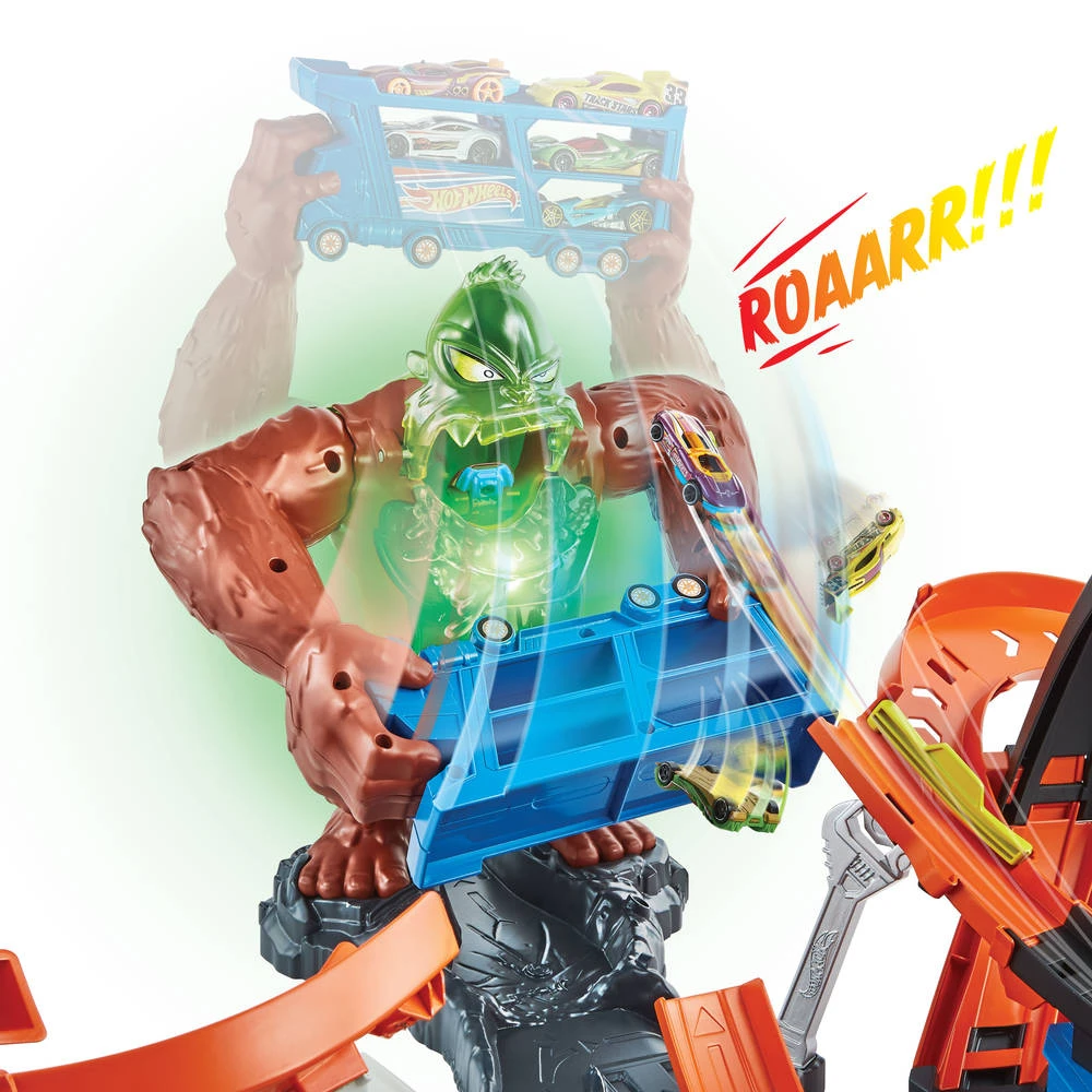 Hot Wheels Giftige Gorilla Aanval Speelset 7 Hot Wheels Giftige Gorilla Aanval Speelset - Afbeelding 5