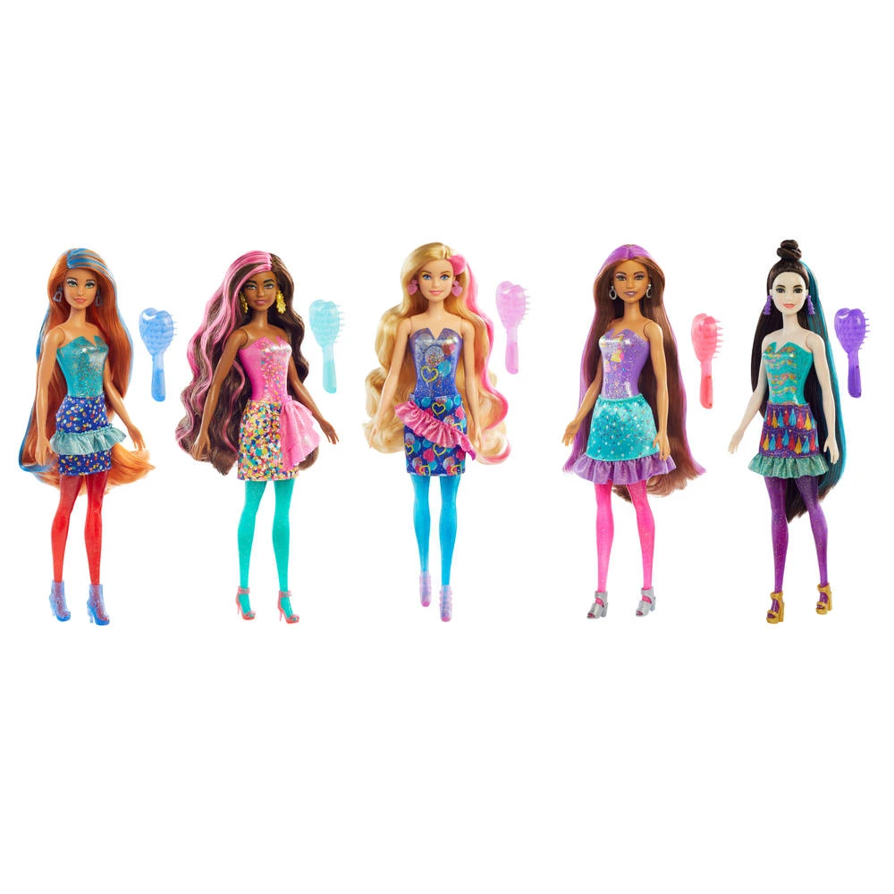 Barbie Color Reveal Wave 4 Modepop 5 Barbie Color Reveal Wave 4 Modepop - Afbeelding 3