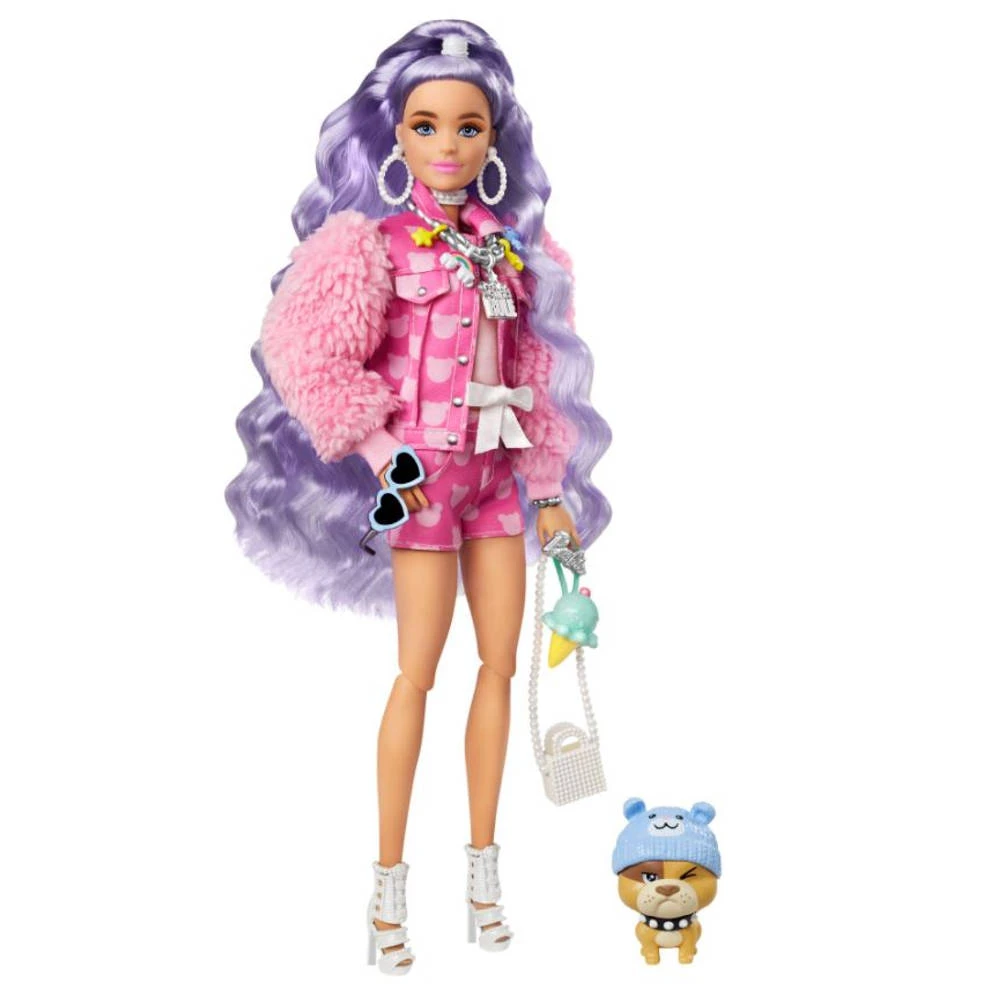 Barbie Extra Pop Met Lila Haar 3 Barbie Extra Pop Met Lila Haar