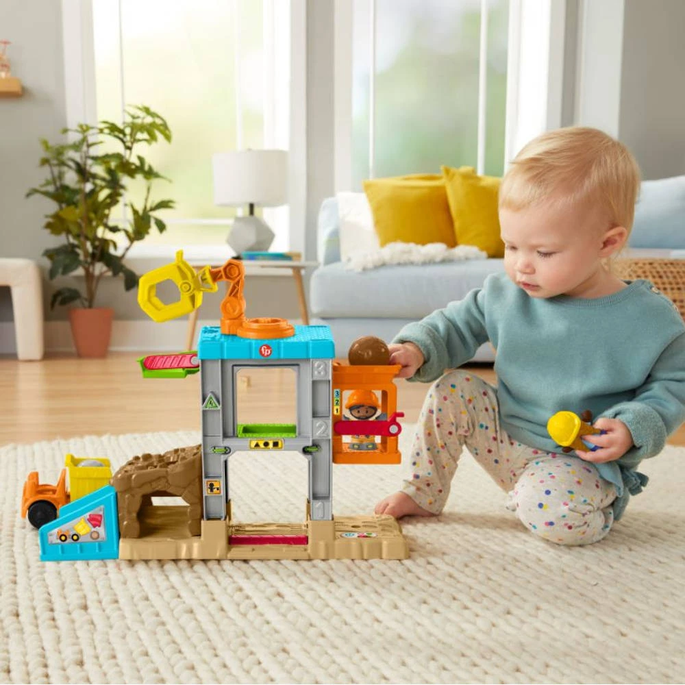 Fisher Price Fisher-Price Little People Leren Laden Bouwplaats 4 Fisher Price Fisher-Price Little People Leren Laden Bouwplaats - Afbeelding 2