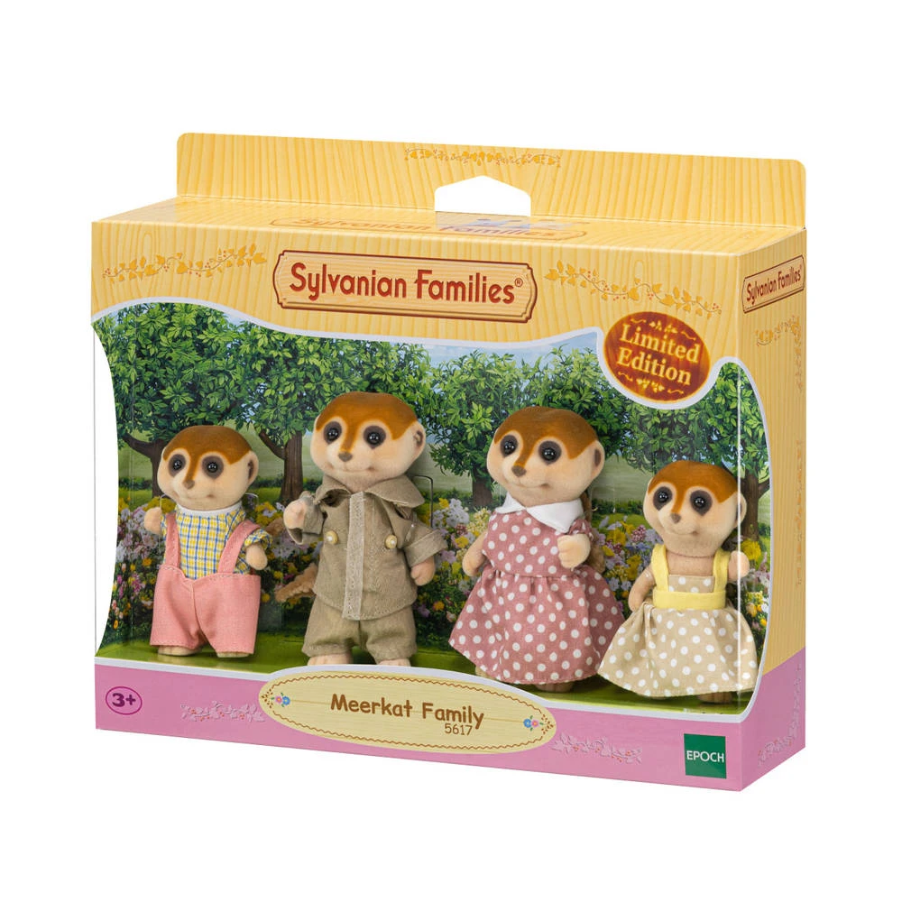 Sylvanian Families Familie Stokstaartjes 5617 3 Sylvanian Families Familie Stokstaartjes 5617