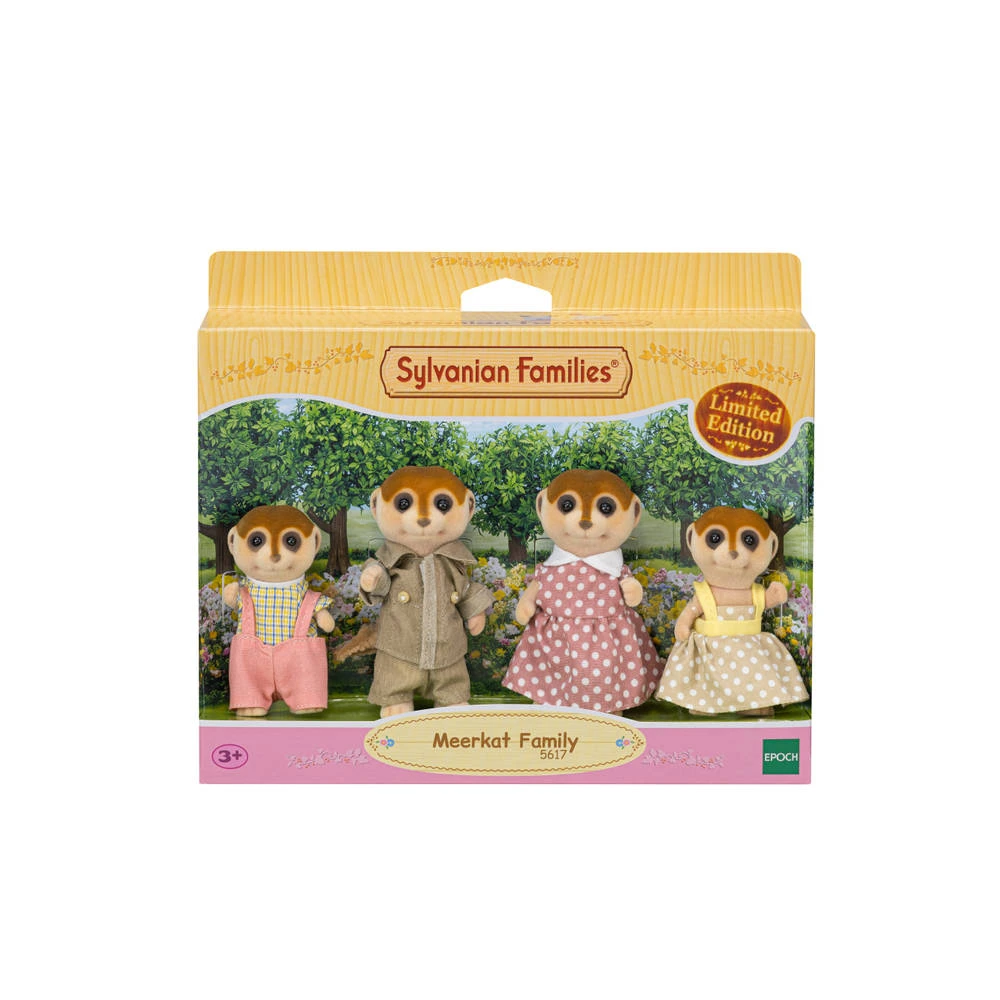 Sylvanian Families Familie Stokstaartjes 5617 4 Sylvanian Families Familie Stokstaartjes 5617 - Afbeelding 2