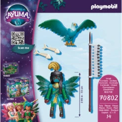 PLAYMOBIL Adventures Of Ayuma Knight Fairy Met Totemdier 70802 -Poppen Speelgoed Winkel 1989320 e315a24b