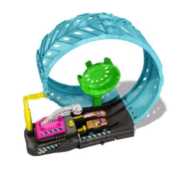 Hot Wheels Monster Trucks Glow-in-the Dark Epische Looping Uitdaging Speelset -Poppen Speelgoed Winkel 1990783 4f72006a