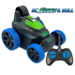 Gear2Play Stunt & Roll Op Afstand Bestuurbare Stuntauto - Blauw -Poppen Speelgoed Winkel 1991093 cbe90ab3