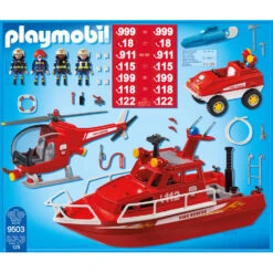 Playmobil City Action Brandweerset Met Onderwatermotor 9503 -Poppen Speelgoed Winkel 1991247 4623b65f