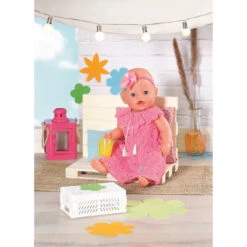 BABY Born Trendy Bloemenjurk - 43 Cm - Roze -Poppen Speelgoed Winkel 1991342 132d9e82