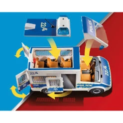 PLAYMOBIL City Action Politieauto Met Licht En Geluid 70899 12 PLAYMOBIL City Action Politieauto Met Licht En Geluid 70899 -Poppen Speelgoed Winkel 1991464 09870427