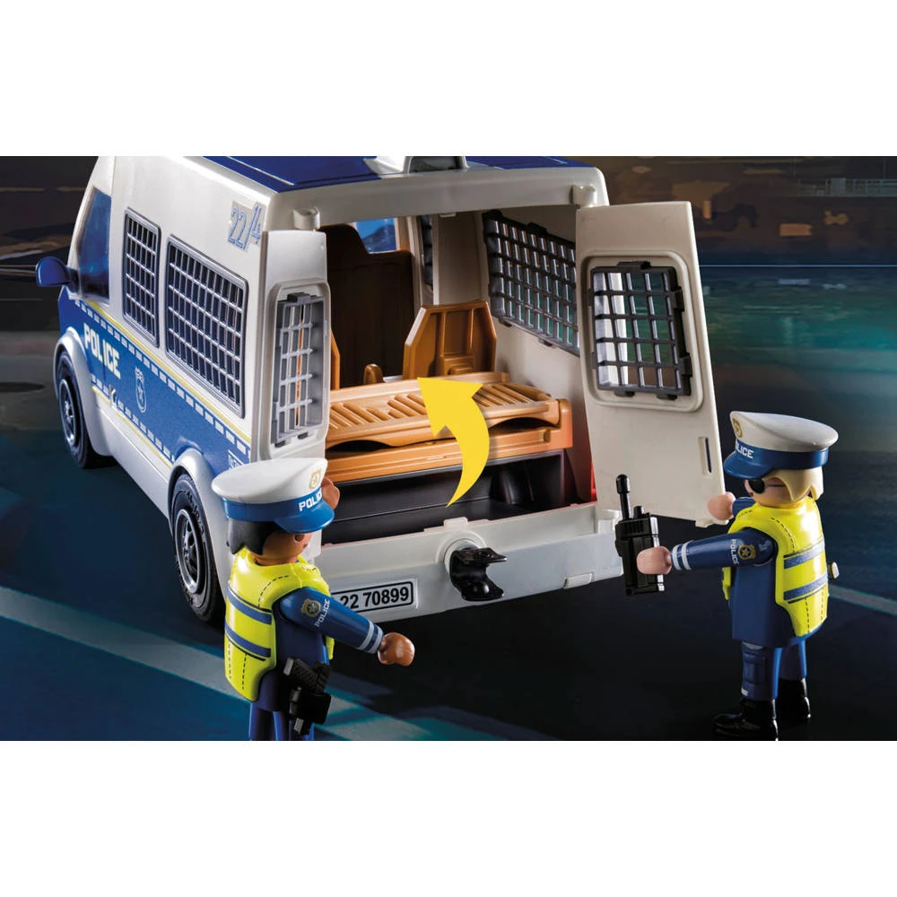 PLAYMOBIL City Action Politieauto Met Licht En Geluid 70899 5 PLAYMOBIL City Action Politieauto Met Licht En Geluid 70899 - Afbeelding 3