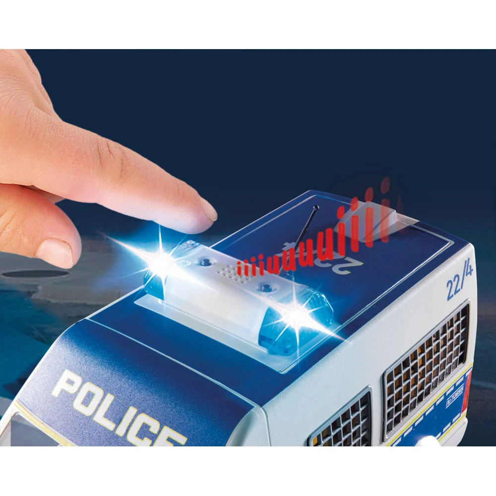 PLAYMOBIL City Action Politieauto Met Licht En Geluid 70899 8 PLAYMOBIL City Action Politieauto Met Licht En Geluid 70899 - Afbeelding 6