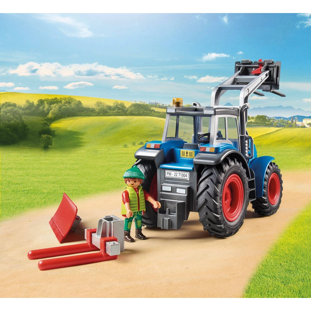 PLAYMOBIL Country Grote Tractor Met Toebehoren 71004 7 PLAYMOBIL Country Grote Tractor Met Toebehoren 71004 - Afbeelding 5