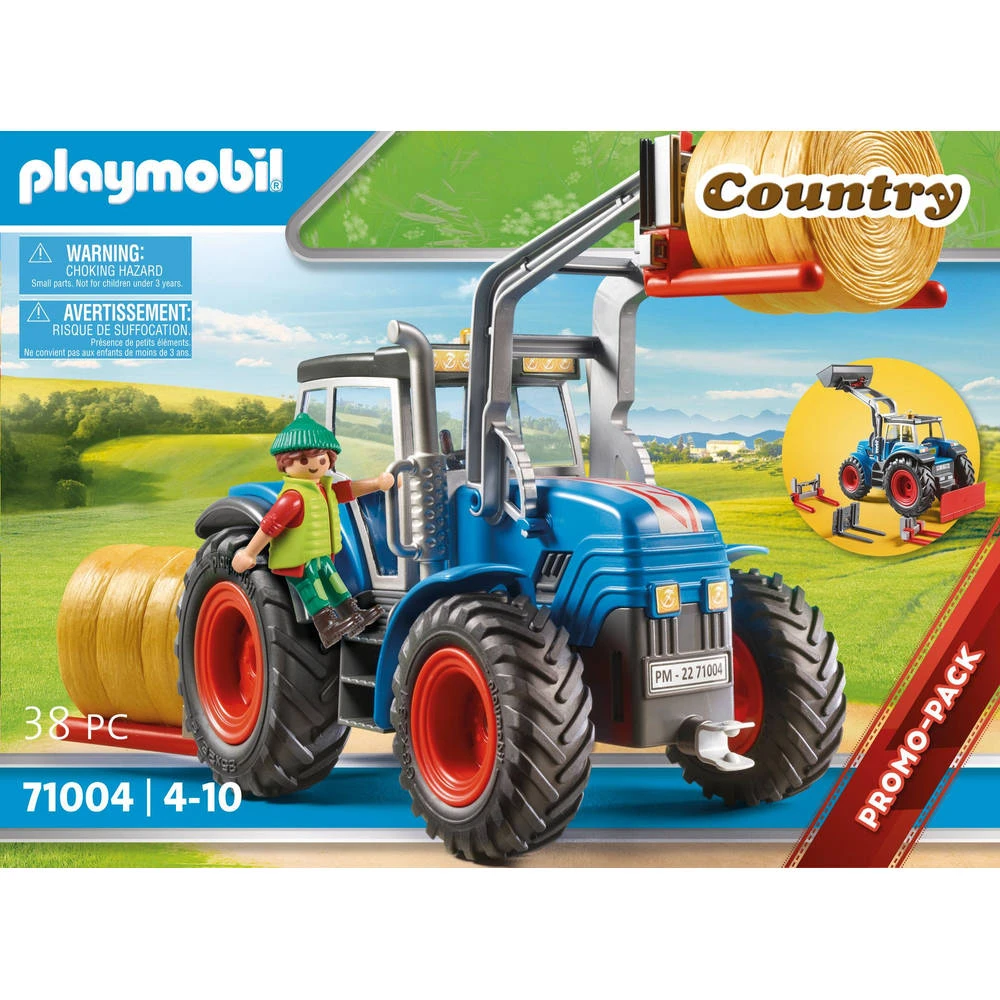 PLAYMOBIL Country Grote Tractor Met Toebehoren 71004 8 PLAYMOBIL Country Grote Tractor Met Toebehoren 71004 - Afbeelding 6