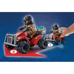 PLAYMOBIL City Action Brandweer Speed Quad 71090 -Poppen Speelgoed Winkel 1991472 ea49b8f5